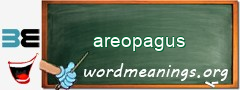 WordMeaning blackboard for areopagus